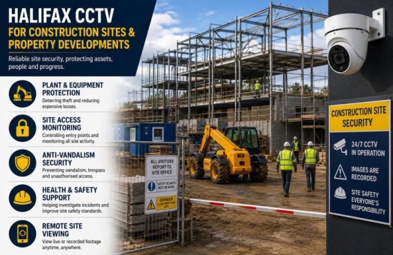 Halifax CCTV for Construction Sites and Property Developments